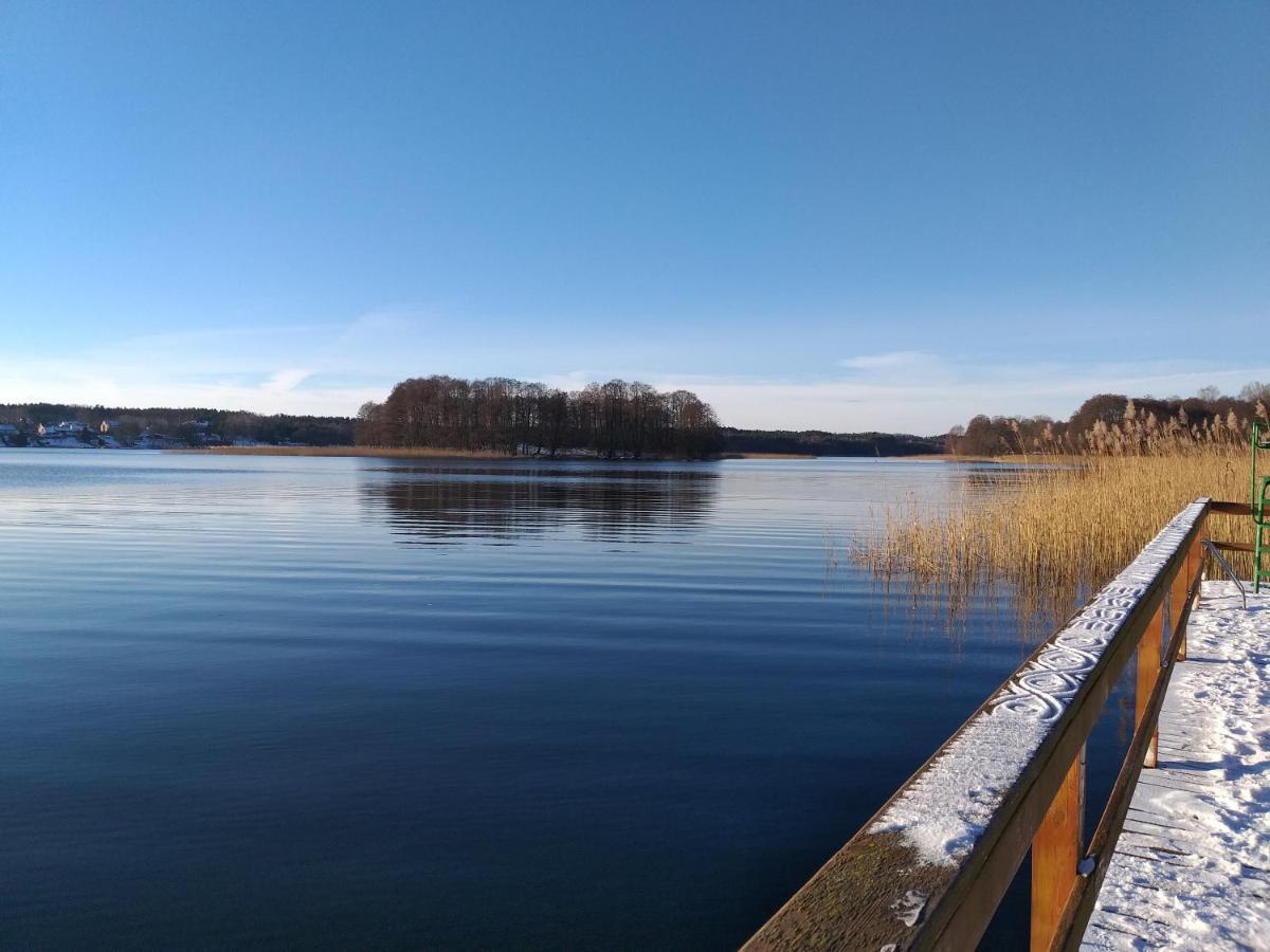 Mazury Domek Caloroczny Pelnik Gm Ostroda Jezioro Las Экстерьер фото