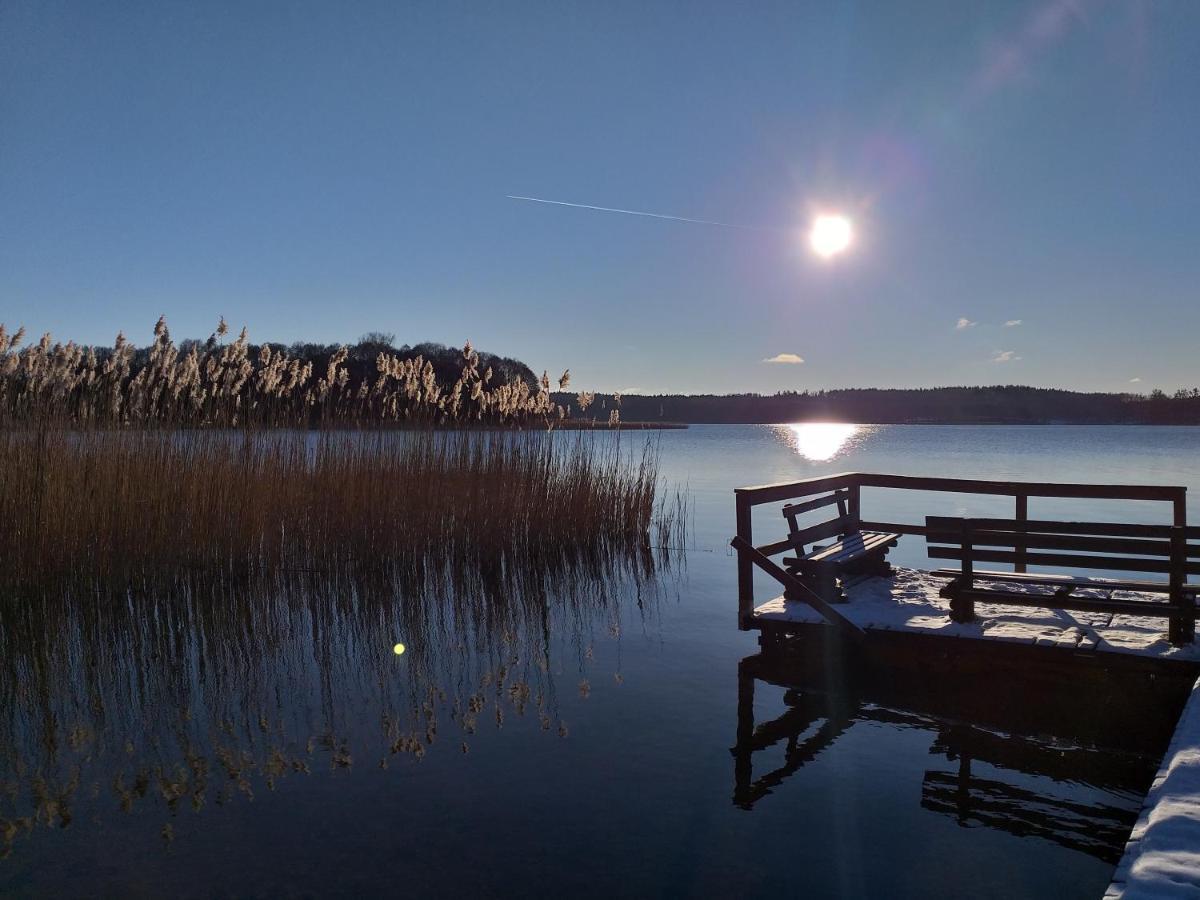 Mazury Domek Caloroczny Pelnik Gm Ostroda Jezioro Las Экстерьер фото